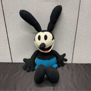 Disney Parks Classic Cozy Knit  W
Ears Oswald Lucky Rabbit Plush